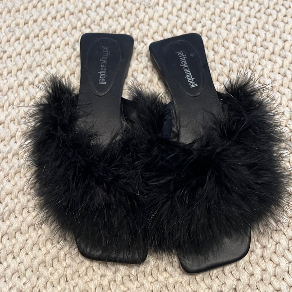 Jeffery campbell feather flats
